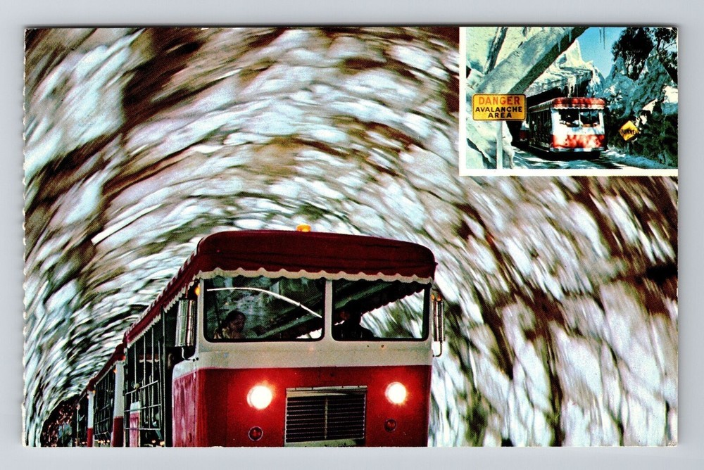 FL-Florida, Tour Bus AT Doomed Glacier, Universal Studios, Vintage Postcard