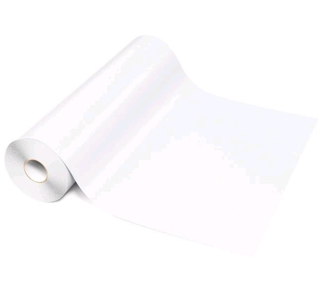 White Permanent Vinyl Roll for Cricut - 12