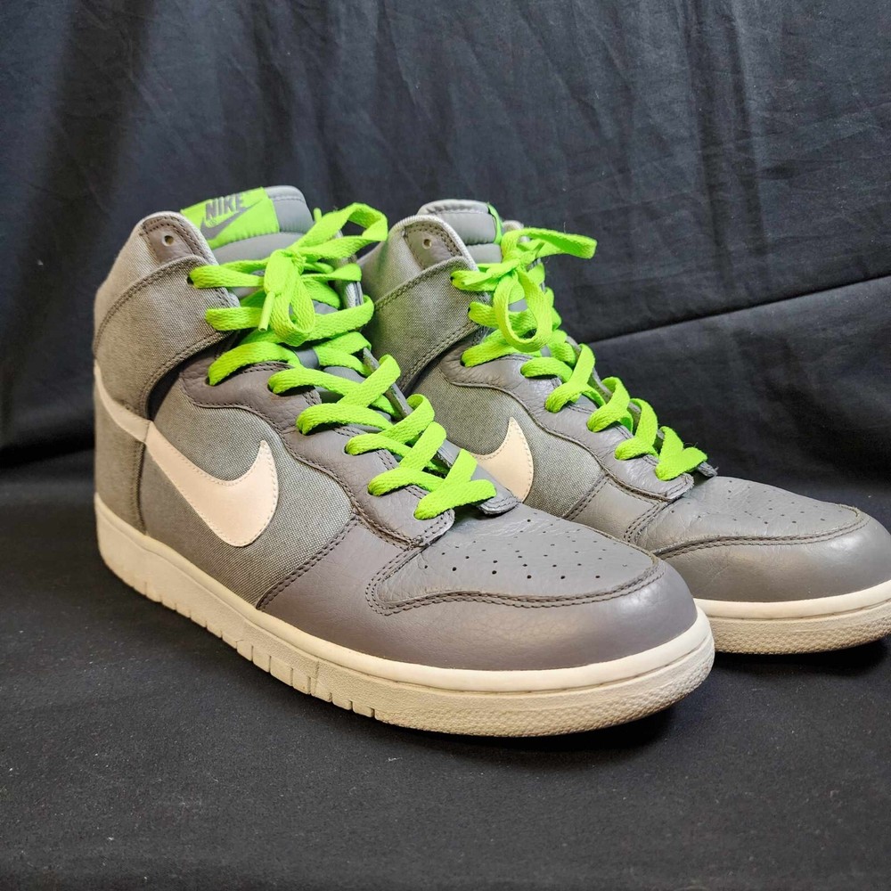 Nike Dunk High Wolf Grey 2012 US 13 - 317982-045 - VGC - Free Postage