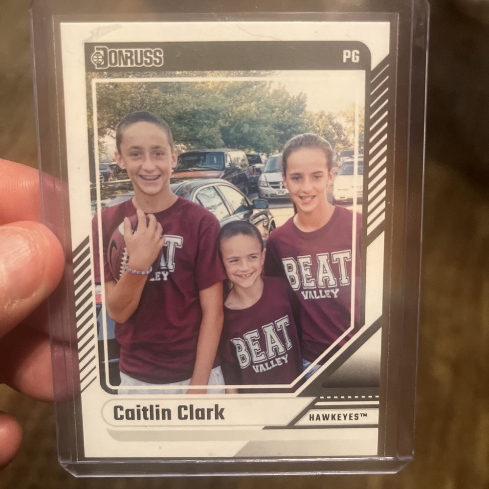 2024 Panini Caitlin Clark Collection - Base Donruss #16 Caitlin Clark (RC)