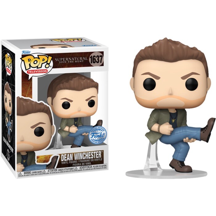 Dean Winchester Eye of the Tiger Funko Pop Vinyl Exclusive Supernatural #1637