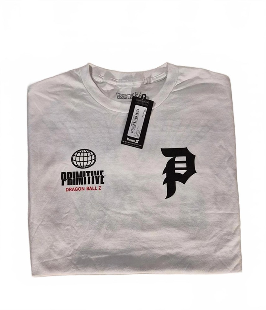 Primitive x Dragon Ball Z White Graphic T-Shirt - Men's