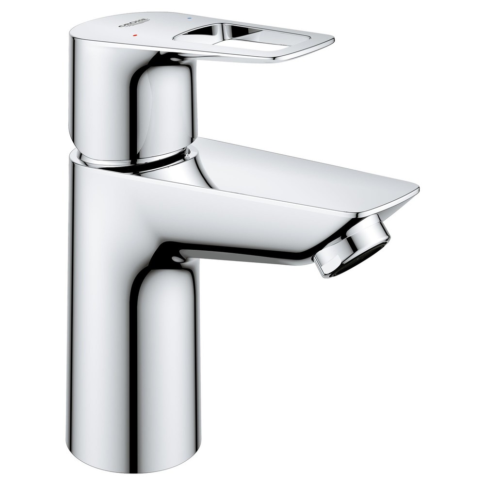 Grohe 23 085 1 BauLoop 1.2 GPM 1 Hole Bathroom Faucet - - Chrome