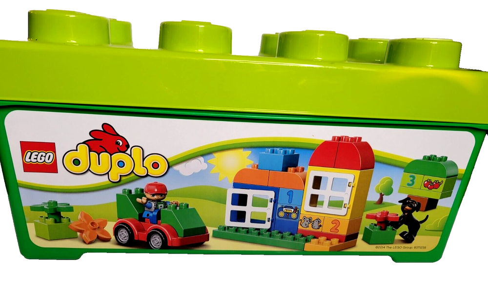 LEGO DUPLO My First Vehicle Cars Numbers Dog House Bricks Lot 6071235 2014