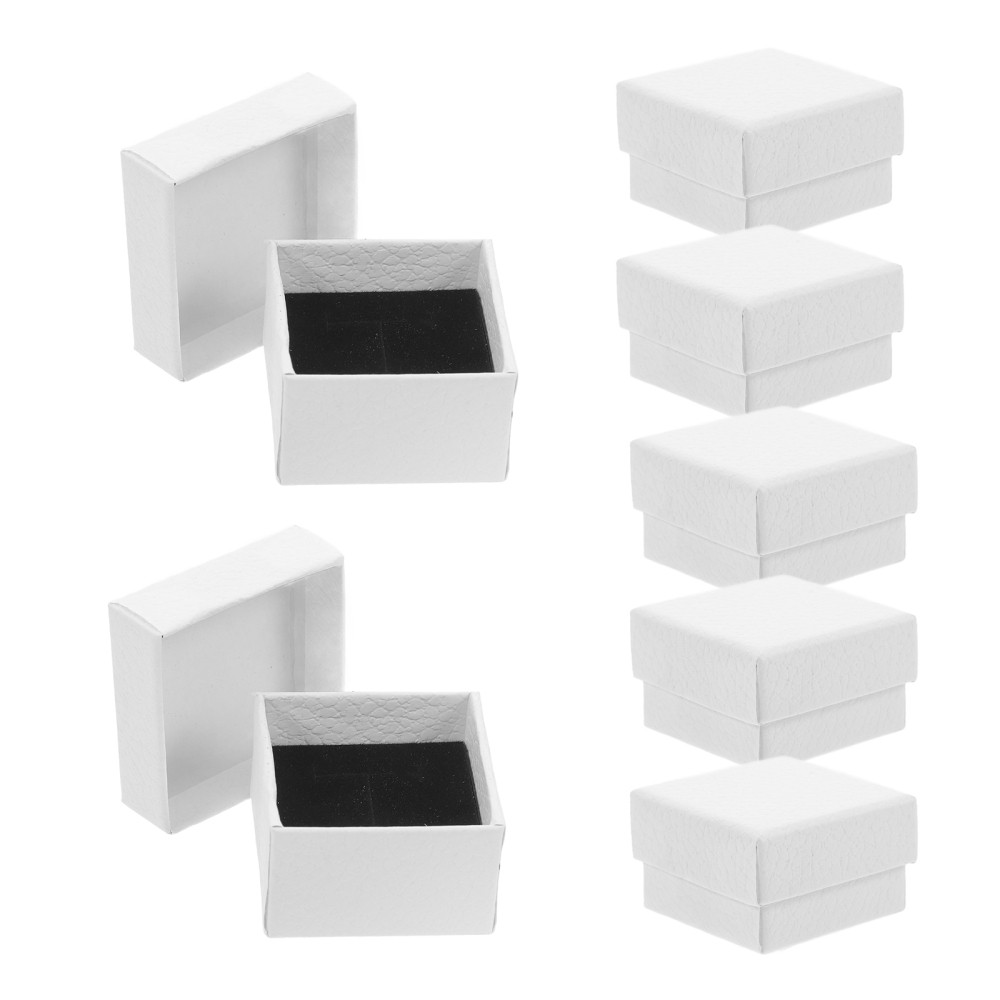 10-Piece Jewelry Gift Box Set for Necklace Packaging Storage