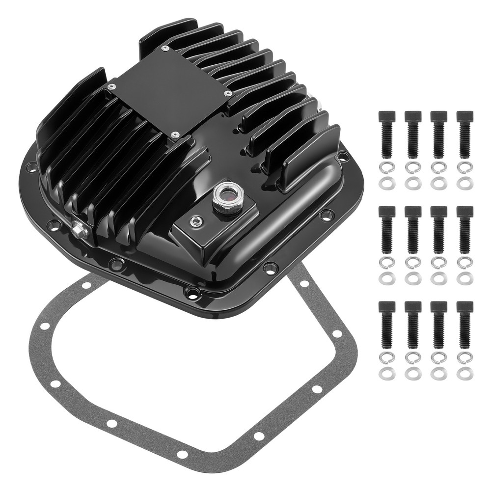 Fits For Ford F-150 1997-2020 Differential Cover Rear Side Ford 9.75 12-BOLT