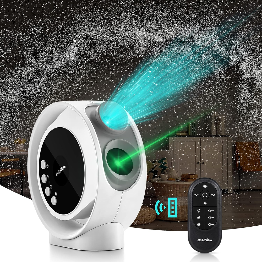 Home Planetarium Star Projector, Ultra Clear Galaxy Projector with 130 Ft² Proje