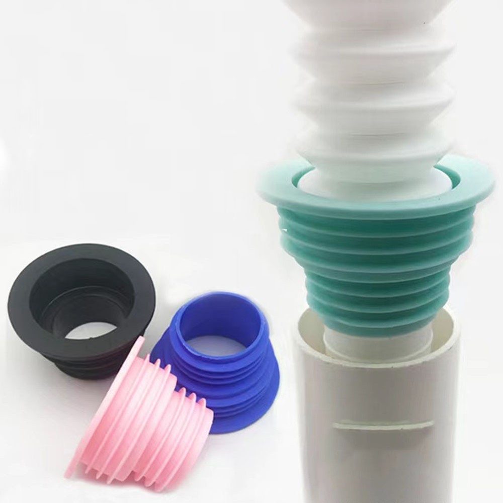 Convenient and Practical Silicone Seal Rings for Drainpipe Joints Pack of 4