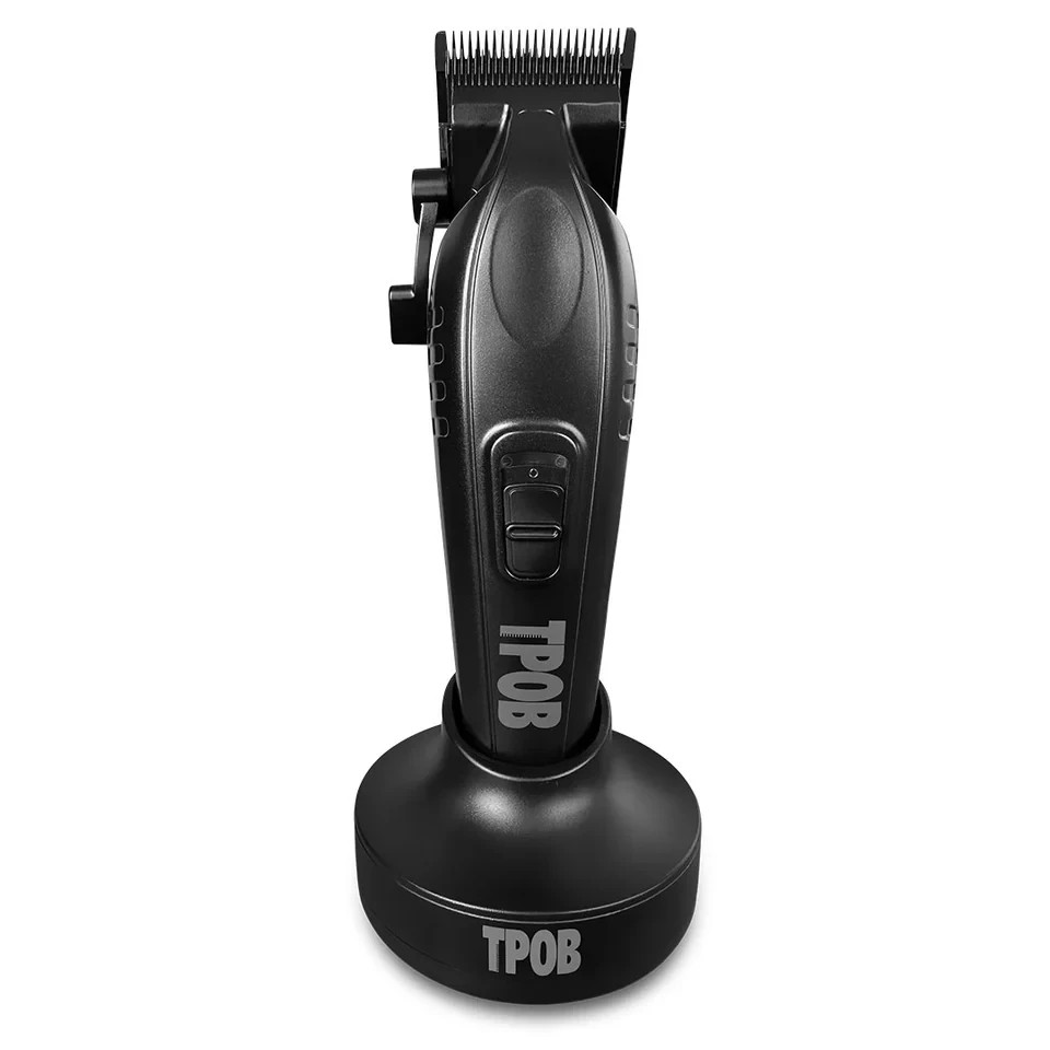 TPOB XO Brushless Black Cordless Hair Clipper - Fast Charge - 4 Hrs Runtime