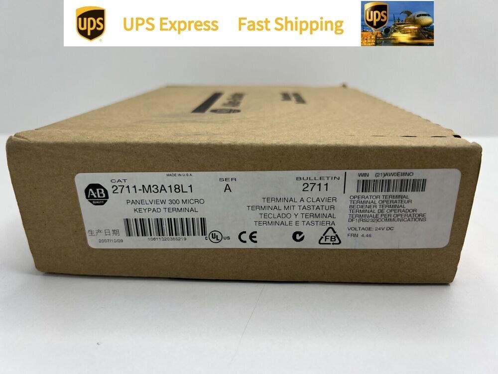 2711-M3A18L1 New Factory Sealed AB 1 YEAR WARRANTY FAST DELIVERY 1PCS VERY GOOD-image