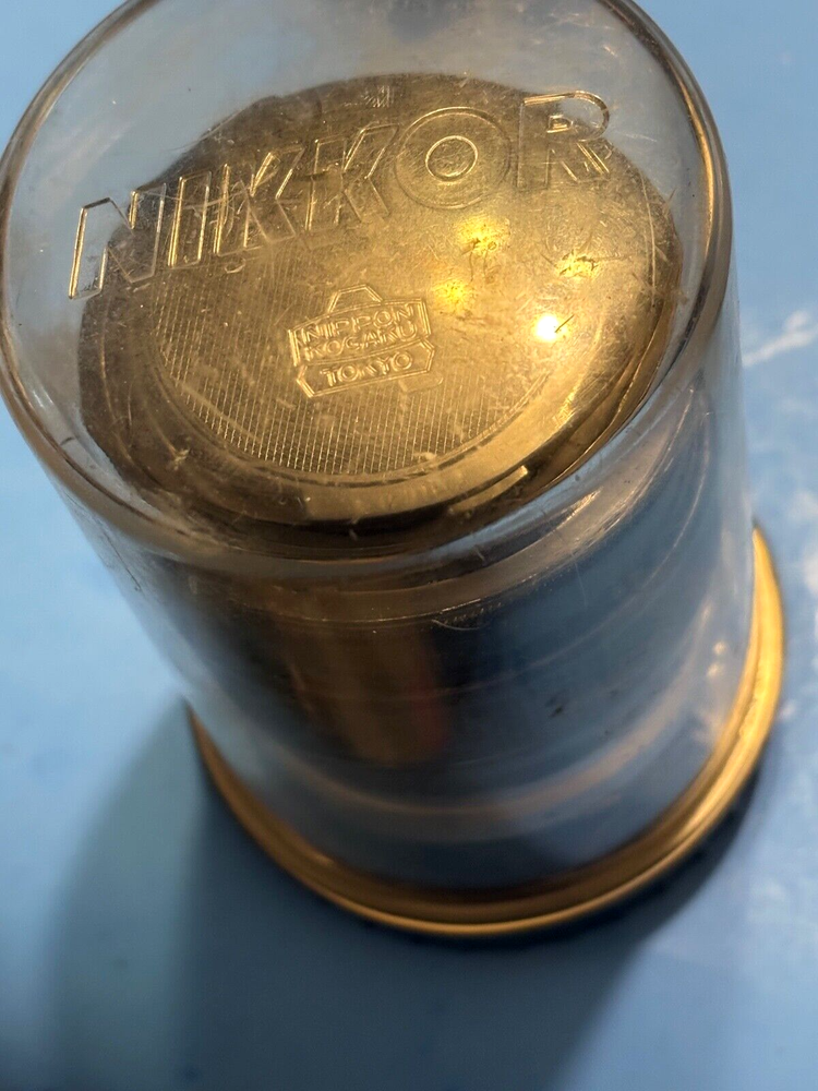 Nikon 135mm f/2.8 non AI manual focus prime F-mount lens with bubble case