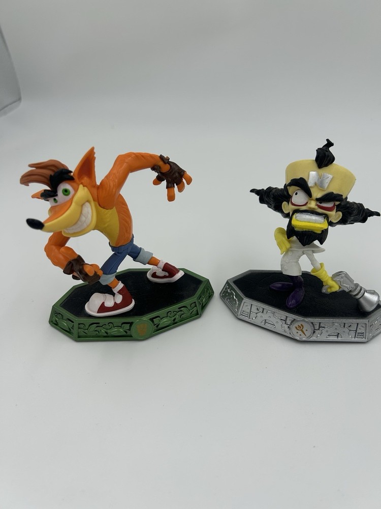 Skylanders Imaginators LOT Crash Bandicoot/Dr. Neo Cortex Figures