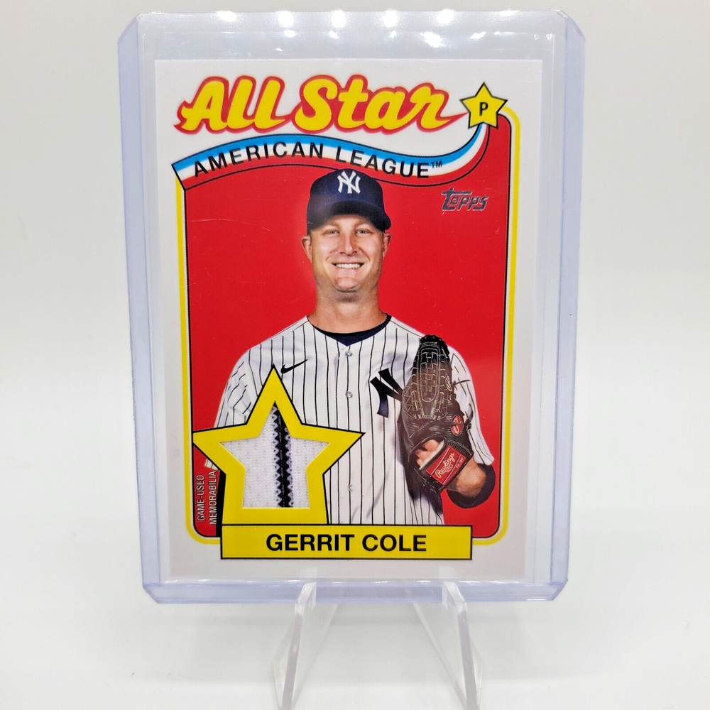 2024 Topps Series 2 - 1989 Topps Baseball All-Star Relics #89ASR-GC Gerrit Cole