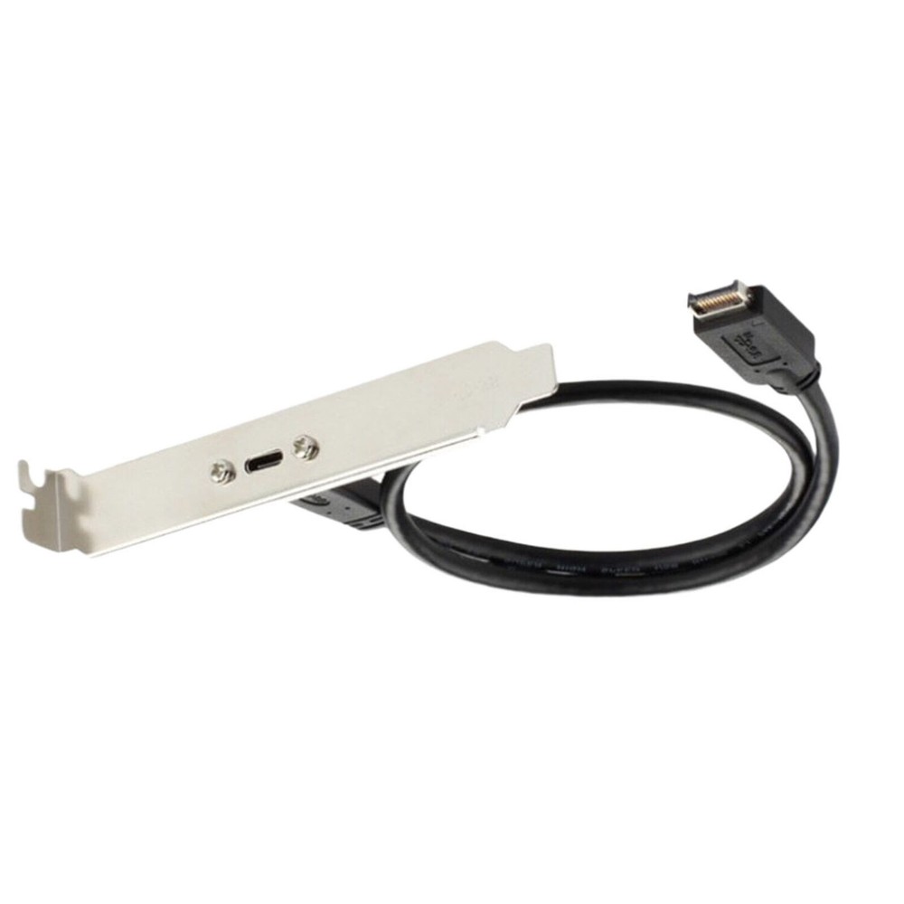 USB 3.1 Gen 2 PCI-E to Type C Female Extension Cable with Bracket