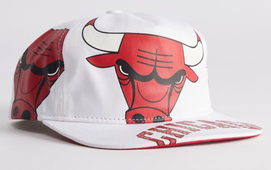 MITCHELL & NESS NBA Chicago Bulls In Your Face Snapback Hat (New With Tags)