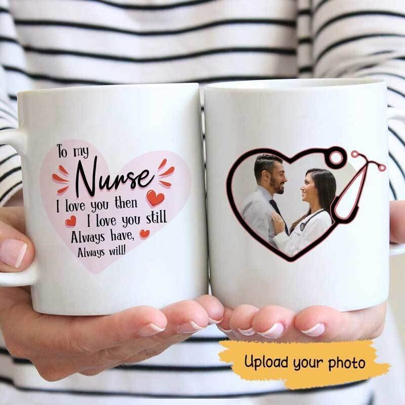 To My Nurse Personalized Coffee Mug Love Gift Funny Gift Personalized Custom