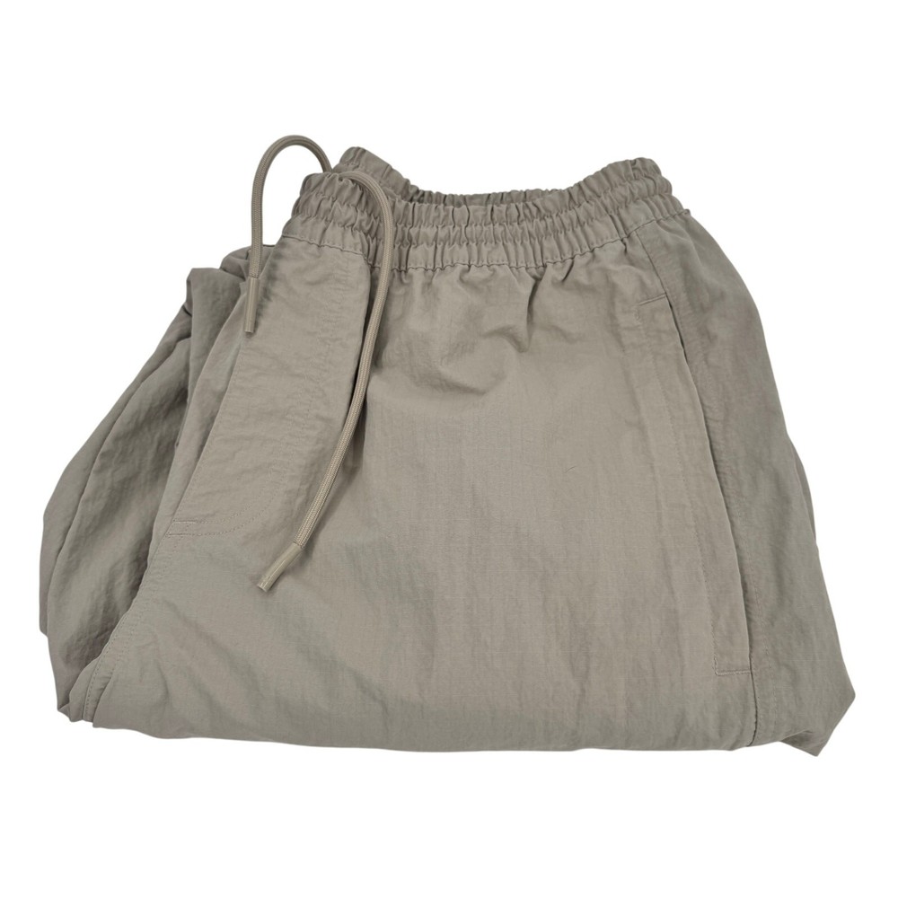 adidas Cargo Pants Mens Medium Premium Essentials Woven Light Khaki Tan Active