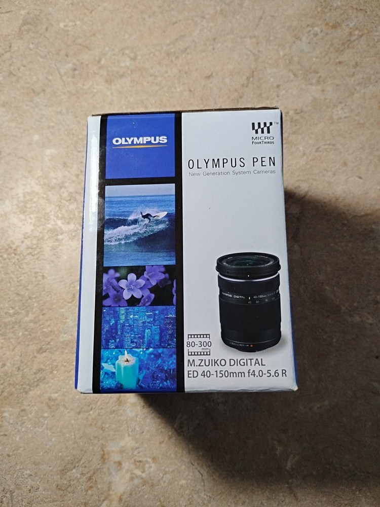 Olympus M.Zuiko 40-150mm f/4-5.6 R ED Silver Zoom Lens