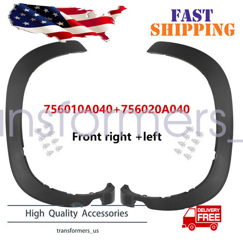 Fit For 22-24 Toyota Corolla Cross Front Left Right Fender Flare Molding Trim