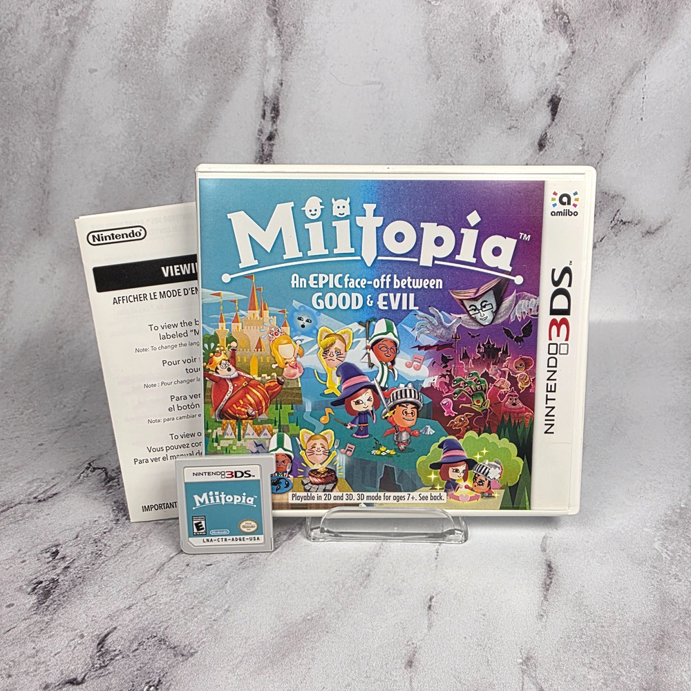 Miitopia Nintendo 3DS Complete in Box