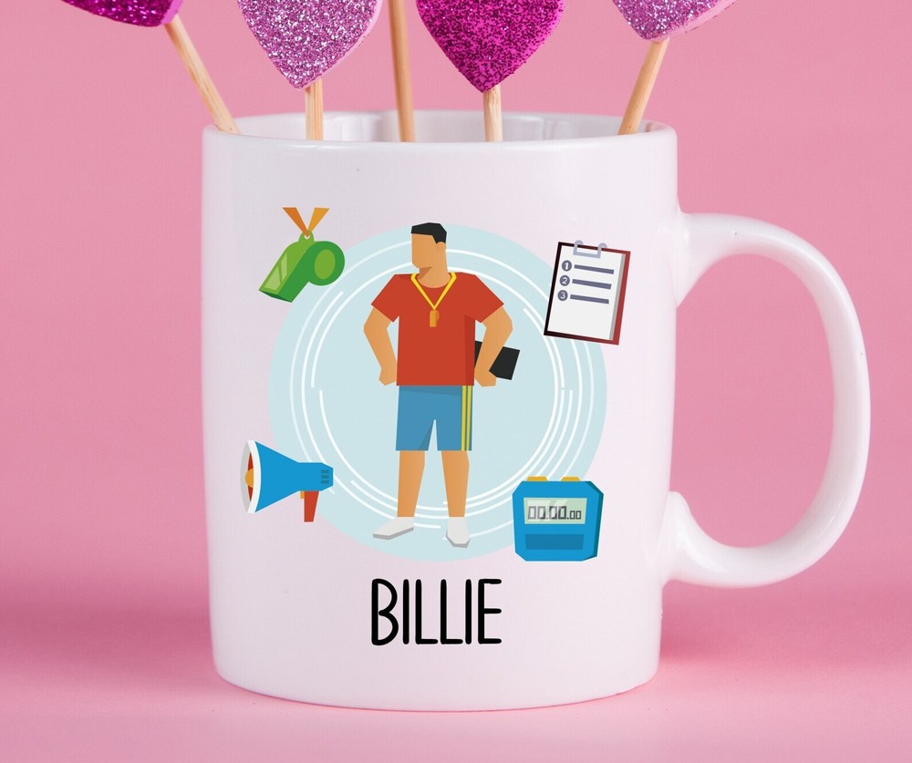 Personalized Track Coach Mug Track Coach Gift Ideas Track Coach Cup Gifts For