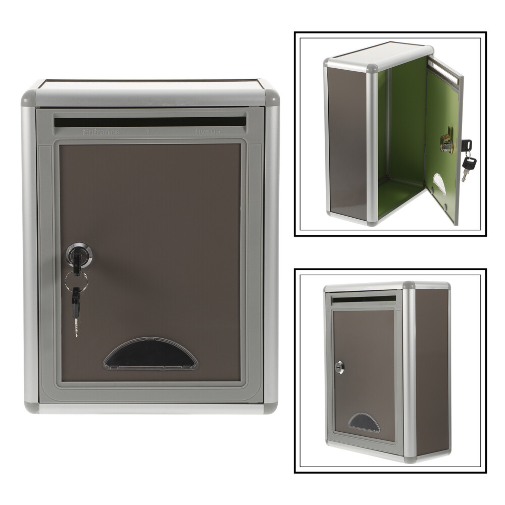 Locking Deposit Drop Box Ballot Box Suggestions Locking Mailbox