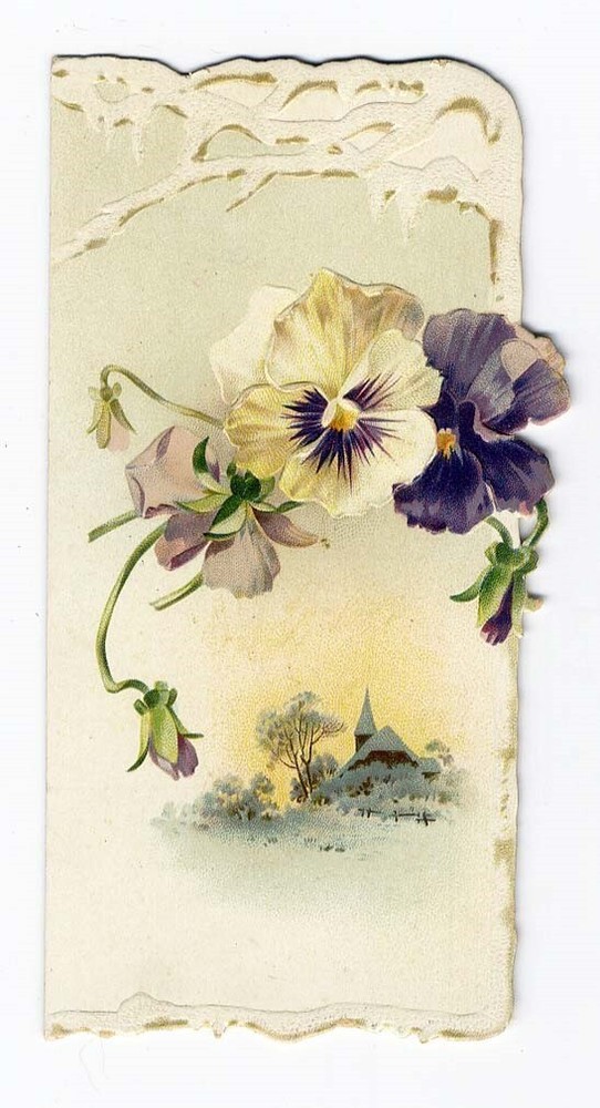 San Francisco GEORGE HAAS Fine Candies VICTORIAN Trade Card Die Cut 1890's