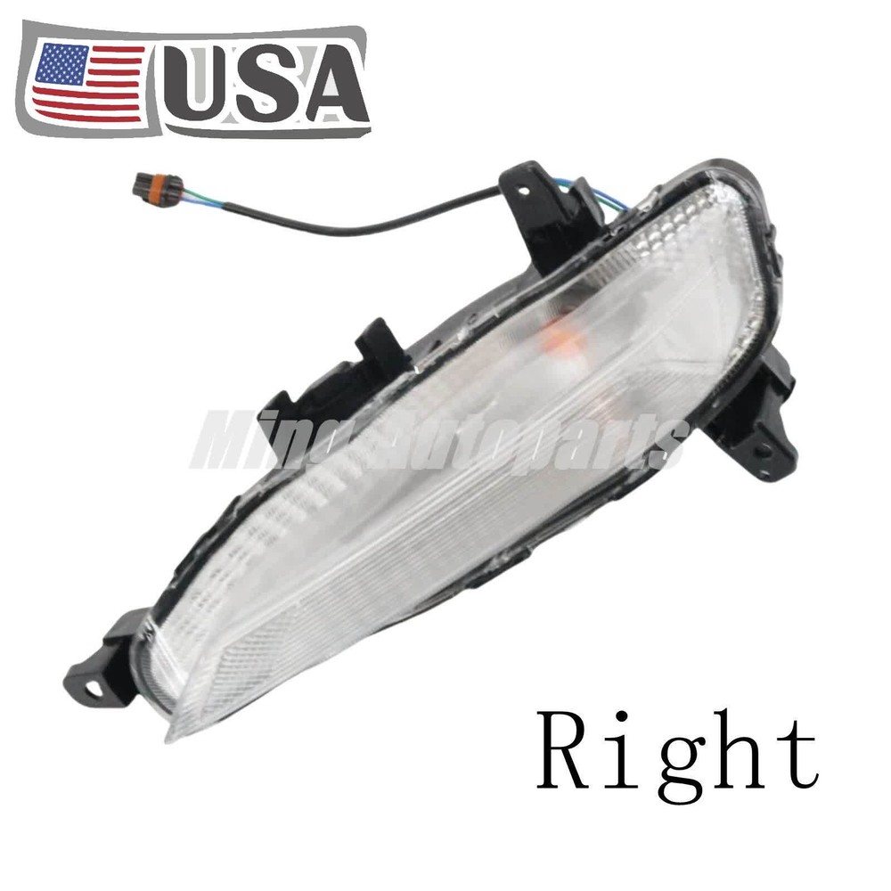 For 19-20 Kia Optima Fog Turn Signal Parking Light Front Passenger Side Halogen