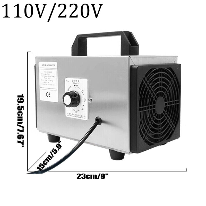 32G/H Home Ozone Generator Sterilizer Disinfection Machine Cleaner Air Purifier