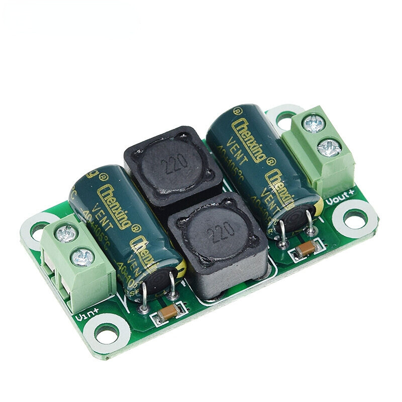 0-50V 4A DC Power Supply Filter Board Car EMI Industrial Control Panel