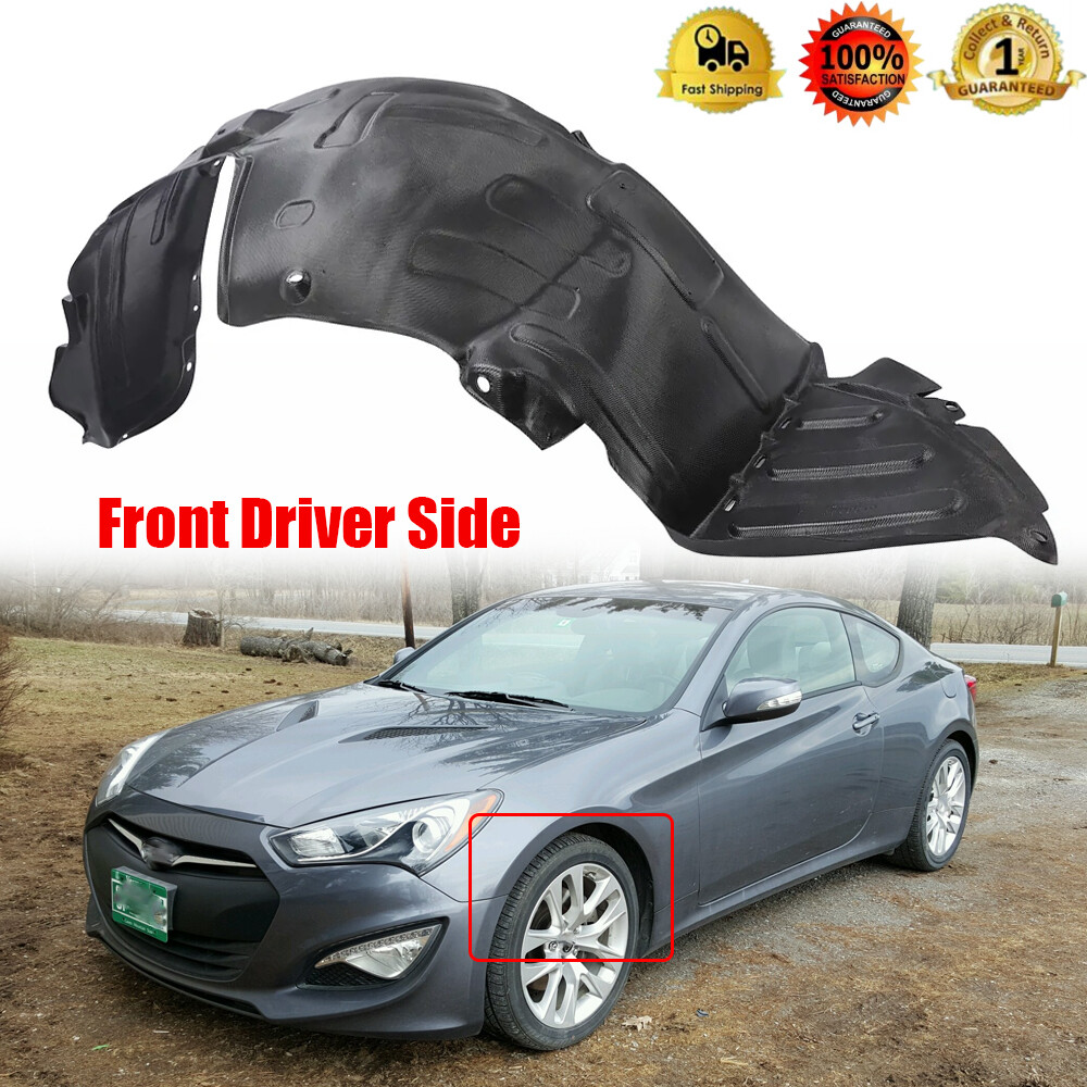 2013-2016 Hyundai Genesis Coupe Front Left Fender Liner 868112M500