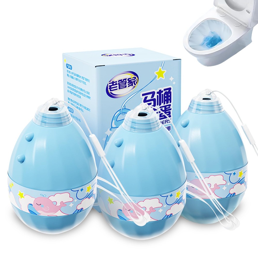 Long-Lasting Automatic Toilet Bowl Cleaner Lasts 3-4 Months