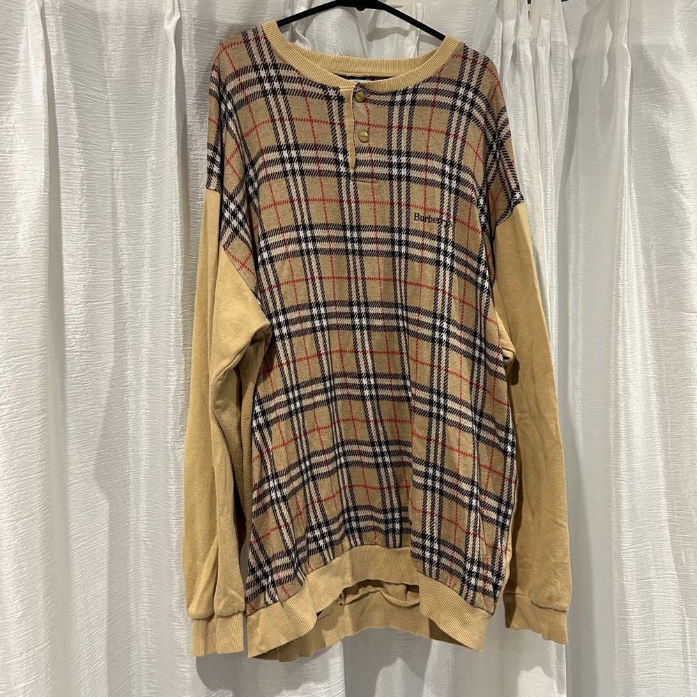 Burberry knit sweater Men's Fashion from Japan