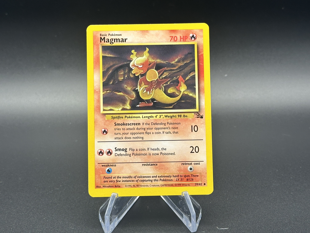 Magmar - 39/62 Fossil - Pokémon TCG - 1999