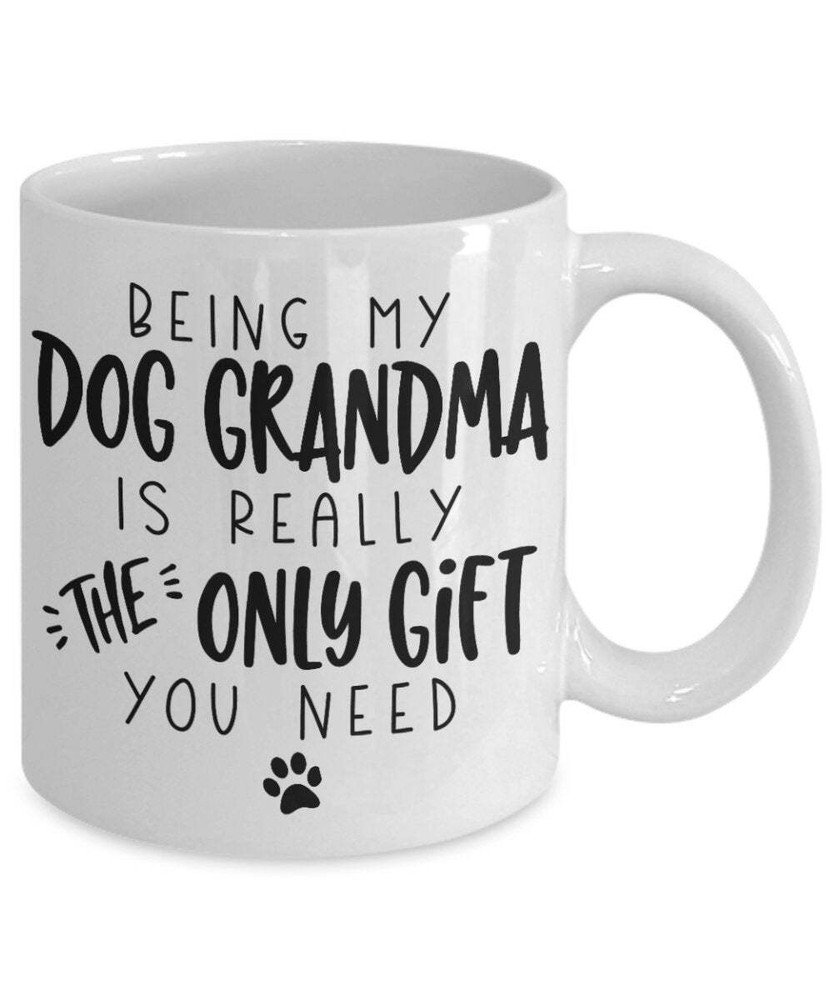 Dog Grandma Mug - Perfect Christmas Gift for Dog Lovers
