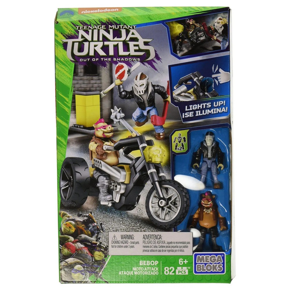 Mega Bloks [Teenage Mutant Ninja Turtles: Out of the Shadows] - BEBOP Moto Attac