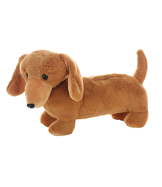 New 16 Inch Weiner the Dachshund Stuffed Animal - Soft, Cuddly, Collectible Gift