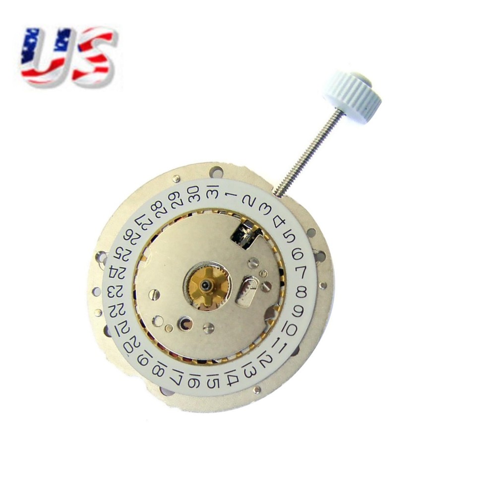 3-Hand Date Quartz Watch Movement Replacement for Ronda 785 3H Calendar