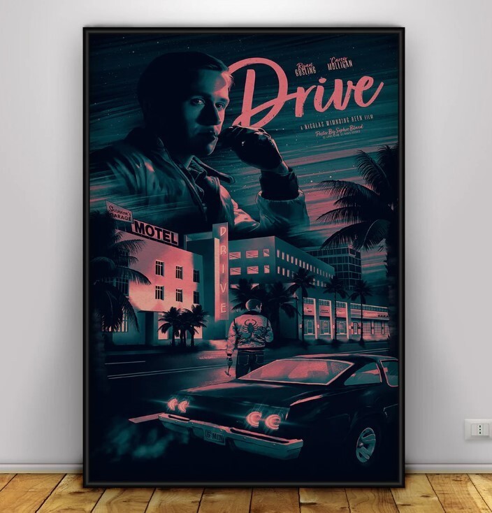 Drive Poster | Wall Art | Wall Prints | Home Decor | Kraft Paper Print 2