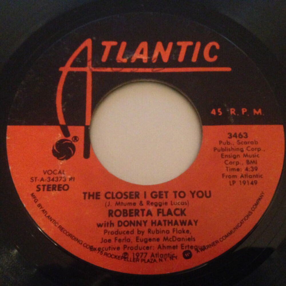 Roberta Flack With Donny Hathaway - The Closer I Get To You (7