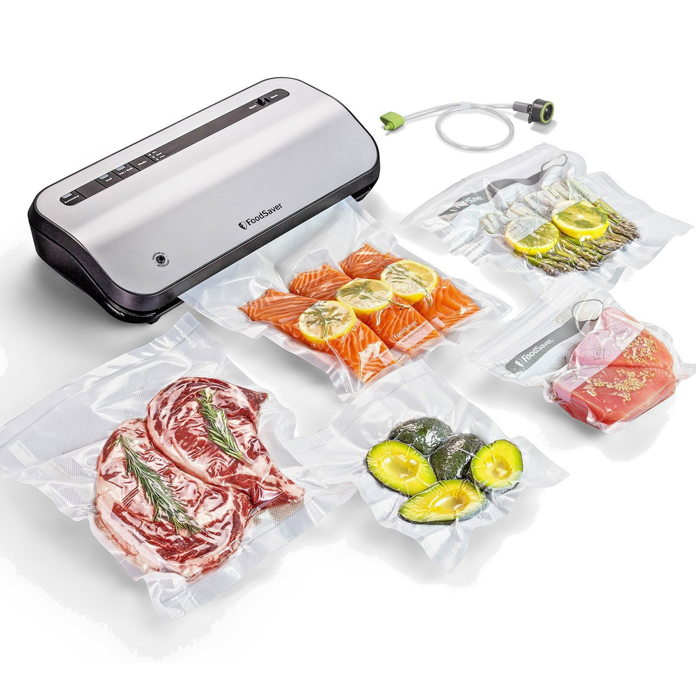 🍽️ FoodSaver 14-Piece Starter Kit Vacuum Sealer Bags & Roll Food Storage🥩Fresh
