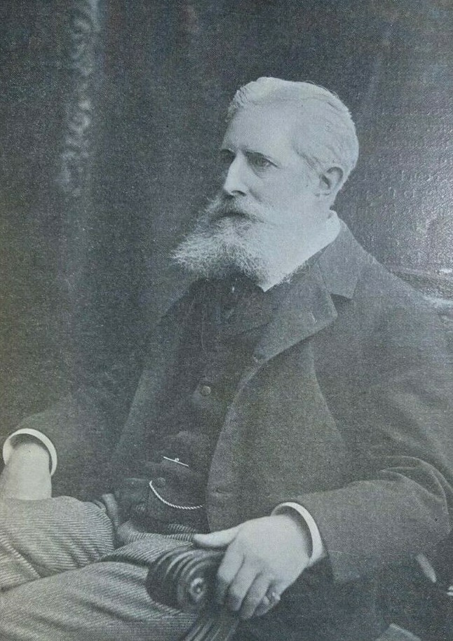 1898 Vintage Magazine Illustration Author Edmund Clarence Stedman