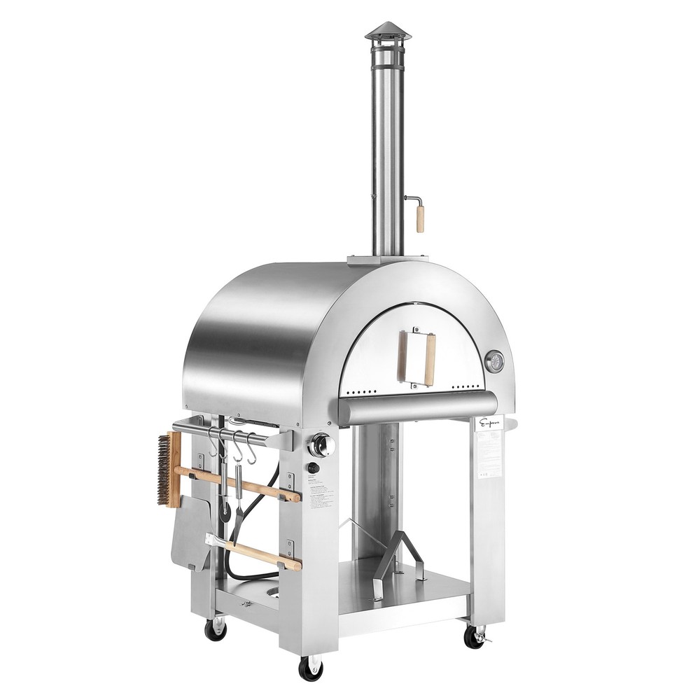 Empava Outdoor Propane Gas Pizza Oven with Built-in Thermometer