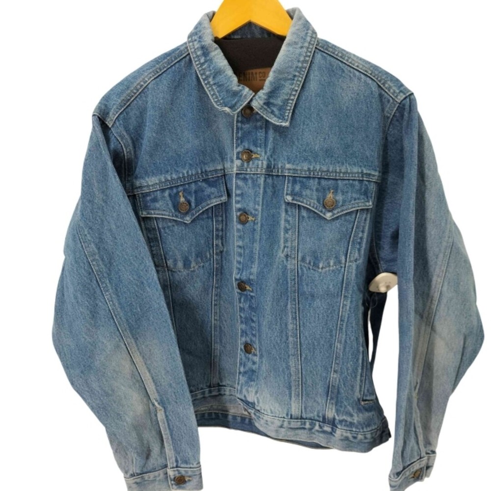 Denim & Co (denim co) trucker jacket men Used 3a6d05e63f1f80dedcd014fbc578ad71