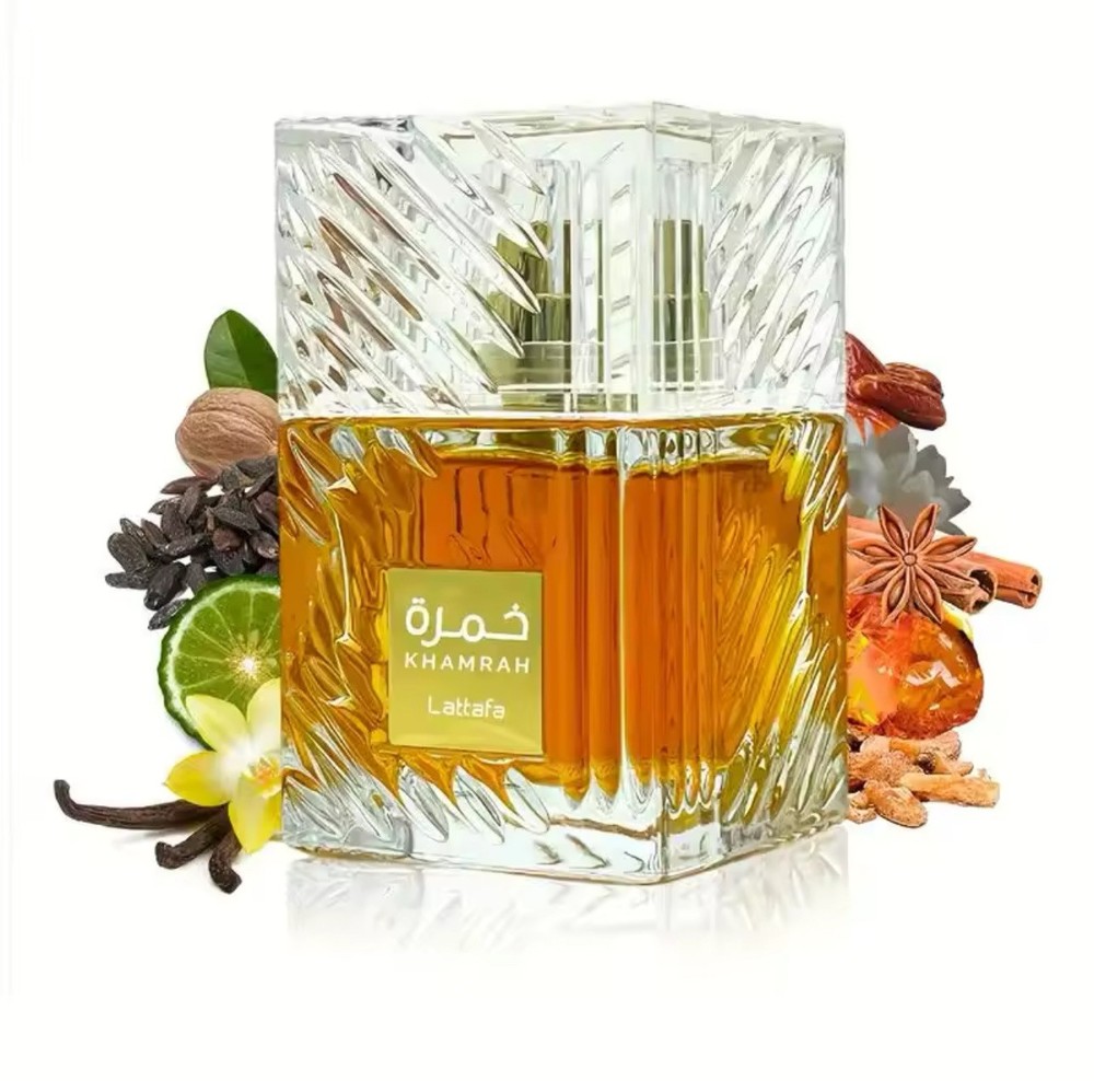 Khamrah  Latefa ((ORIGINAL)) Parfum Spray For Unisex New In Box (From  ((Dubai))