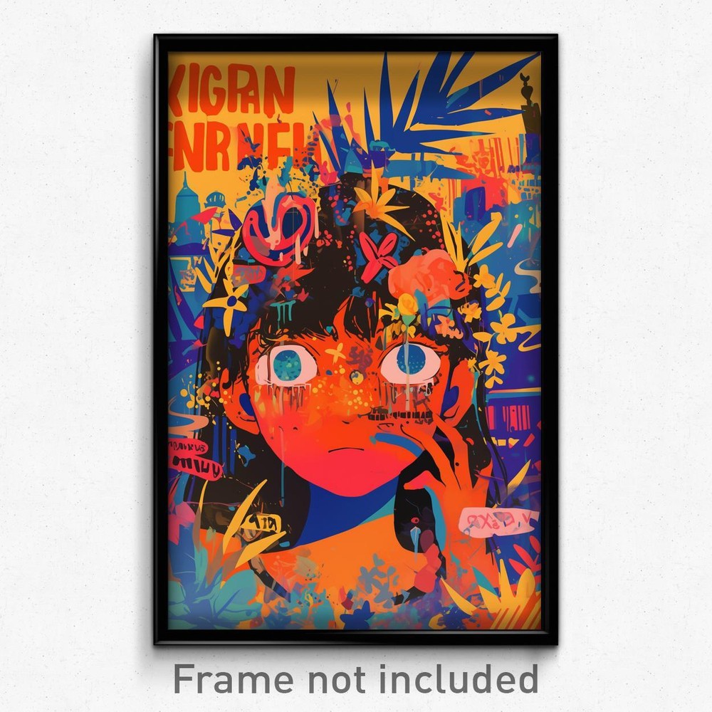 French Movie Poster - Normal Sea (France Psychedelic Art Retro Film Print)