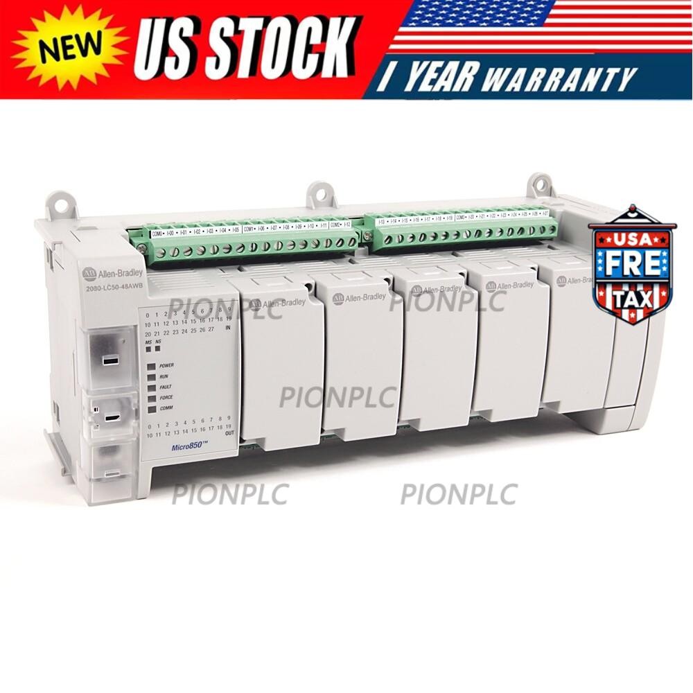 New Factory Sealed AB 2080-LC50-48AWB / A Micro850 48 I/O EtherNet/IP Controller
