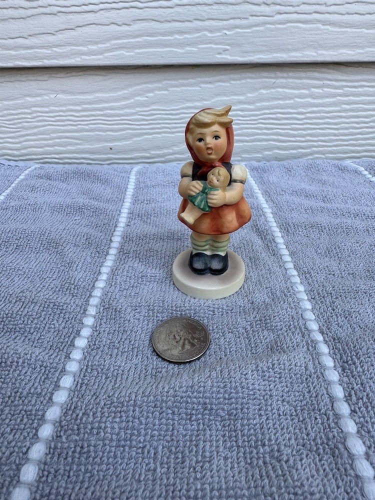 Vintage Goebel Hummel Figurine 239B Girl With Doll Collectible