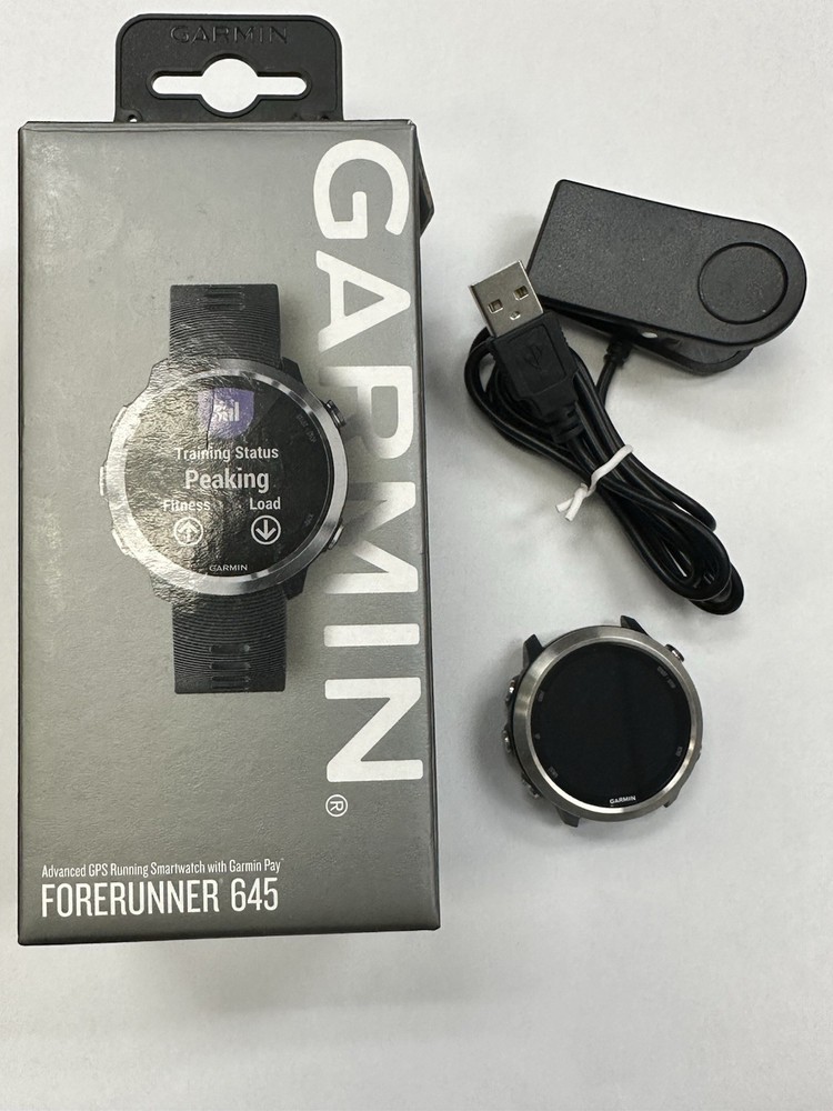 Garmin Forerunner 645 GPS Watch - No Power - See Description