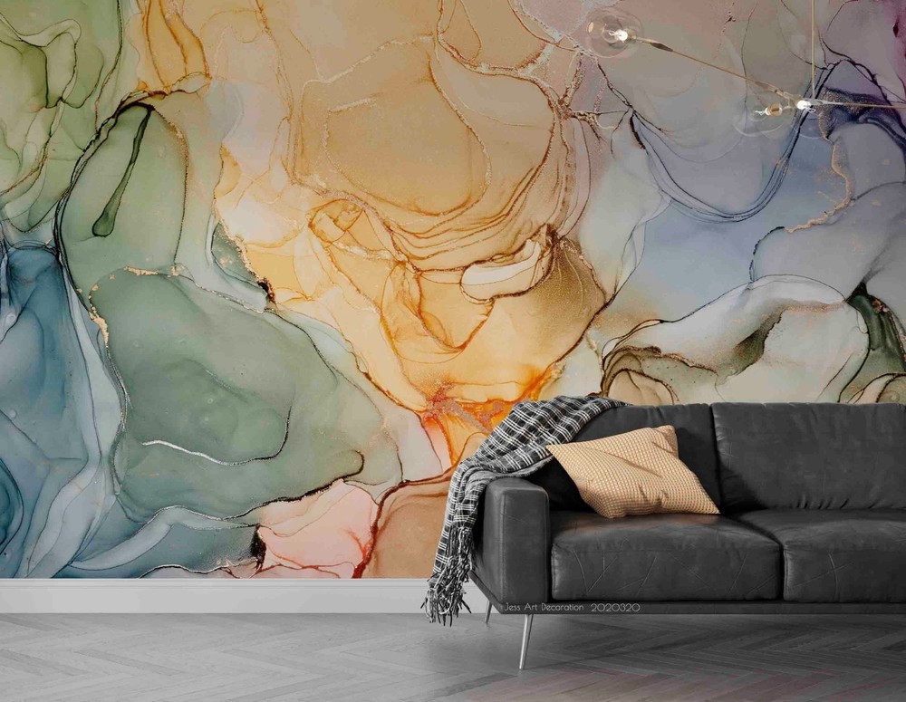 3D Abstract Texture Wall Murals Wallpaper Murals Wall Sticker